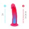 SILEXD Modell 2 7,5" Dildo 19 cm mit Saugfuss Rosa