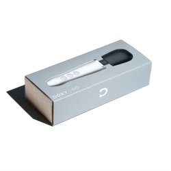 DOXY Go Mini-Wand-Massager aus Aluminium Silber