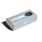 DOXY Go Mini-Wand-Massager aus Aluminium Silber