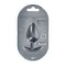OUCH Smooth Silicone Anal-Plug Large 8,9 cm Gunmetal