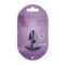 OUCH Smooth Silicone Anal-Plug Small 6,5 cm Metallic Violett