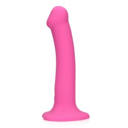 LOVELINE Non-Phallic Vibrating Dildo Medium Pink