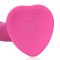 LOVELINE Non-Phallic Vibrating Dildo Medium Pink
