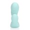 LOVELINE Three-In-One Liquid Silicone Vibrator Hellblau