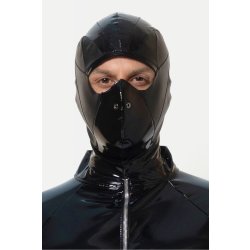 MAISON CATANZARO MEN Harald Vinyl Maske Schwarz S