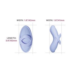 SVAKOM Echo 2 Fingervibrator Himmelblau