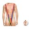 DIVERTYSEX Regenbogen Mankini One Size