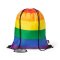 DIVERTYSEX Regenbogen Rucksack aus Nylon