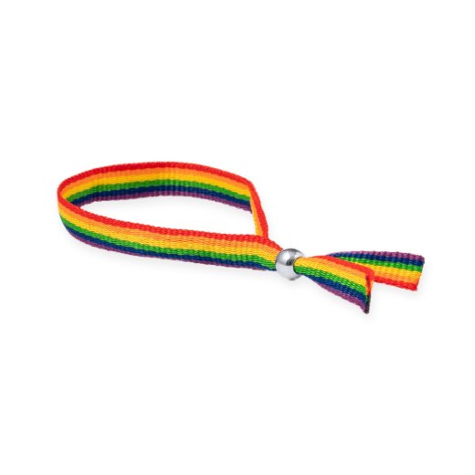 DIVERTYSEX Regenbogen Armband mit Silberperle