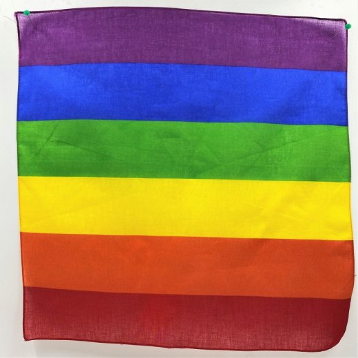 DIVERTYSEX RegenbogenTuch aus Baumwolle