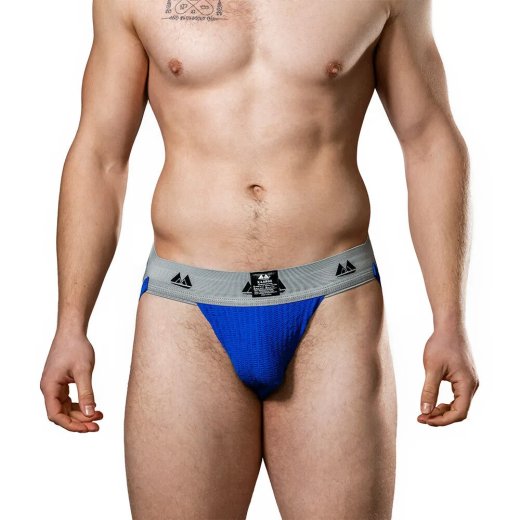 ORIGINAL JOCKSTRAP - 2" Blau / Grau