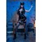 LEG AVENUE Naughty Cop Kostüm Set aus Vinyl Schwarz