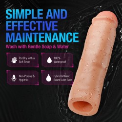 BLUSH Performance Plus Tenacity Extender Sleeve aus Silikon Ø 3,8 cm