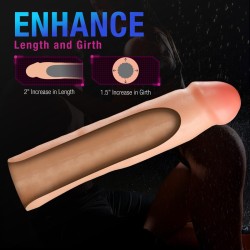 BLUSH Performance Plus Tenacity Extender Sleeve aus Silikon Ø 3,8 cm