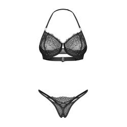 OBSESSIVE IliosaDessous-Set 2-teilig Schwarz