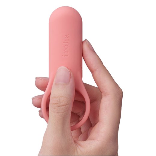 TENGA SVR+ Iroha Smart Vibe Ring mit Vibration Coral Pink