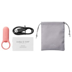 TENGA SVR+ Iroha Smart Vibe Ring mit Vibration Coral Pink