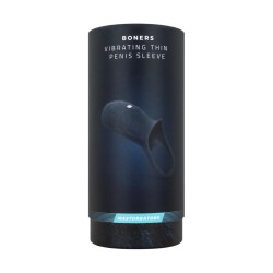 BONERS Vibrating Penis Sleeve Blau