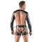 SVENJOYMENT Harness-Set mit 2 Karabinern Schwarz