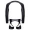 SVENJOYMENT Harness-Set mit 2 Karabinern Schwarz