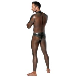 THE LATE X COLLECTION Overall mit Zip aus Latex...