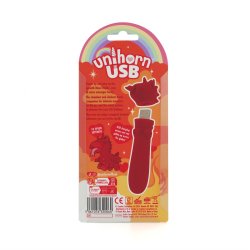 UNIHORN USB Bullet Vibrator Blaze Diablo Bordeaux