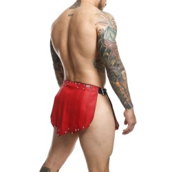MALE BASICS Dngeons Leather Warrior Skirt Rot One Size