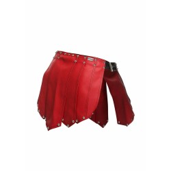 MALE BASICS Dngeons Leather Warrior Skirt Rot One Size