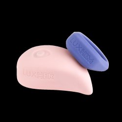 LUX-US Paartoy-Set Penisring LuxHim & Klitoris-Stimulator LuxHer