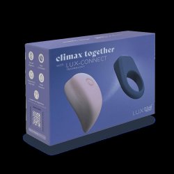LUX-US Paartoy-Set Penisring LuxHim & Klitoris-Stimulator LuxHer
