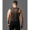 ANDREW CHRISTIAN Mesh Motion Gym Tank Schwarz