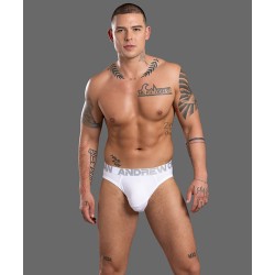 ANDREW CHRISTIAN Big Fat Dick Bamboo Brief Weiss