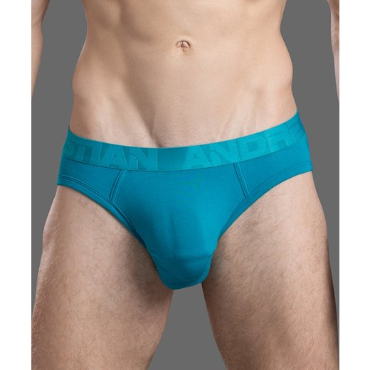 ANDREW CHRISTIAN Big Fat Dick Bamboo Brief Teal