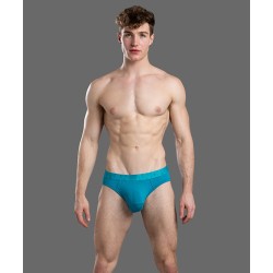 ANDREW CHRISTIAN Big Fat Dick Bamboo Brief Teal