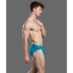ANDREW CHRISTIAN Big Fat Dick Bamboo Brief Teal