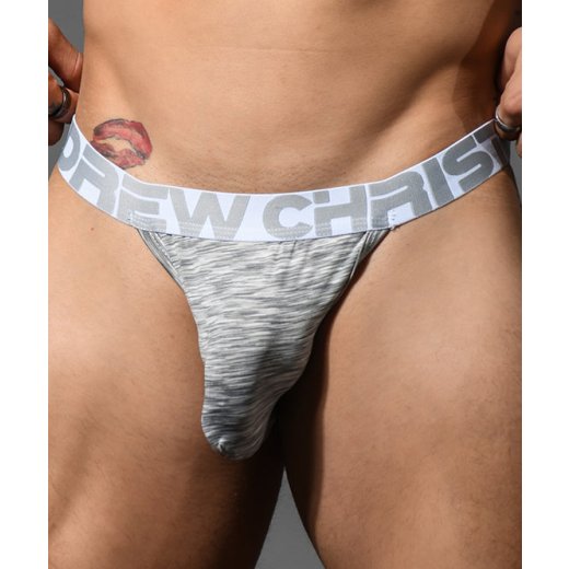 ANDREW CHRISTIAN Almost Naked VIBE Workout Brief Grau