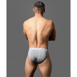 ANDREW CHRISTIAN Almost Naked VIBE Workout Brief Grau