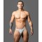 ANDREW CHRISTIAN Almost Naked VIBE Workout Brief Grau