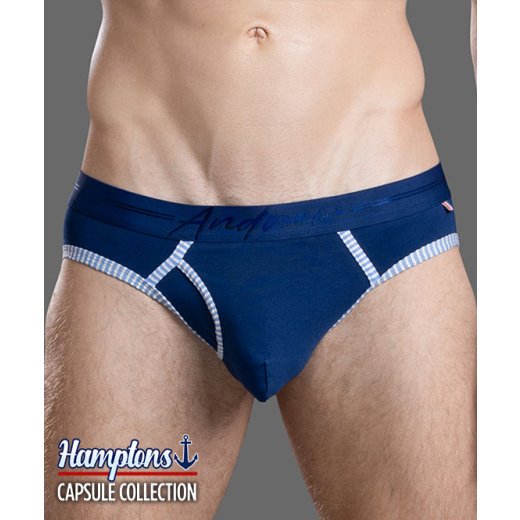 ANDREW CHRISTIAN Almost Naked Hamptons Capsule Brief Blau
