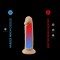 SILEXD Real Skin Dildo Modell 2 6 Dildo 15 cm mit Saugfuss Light Skin