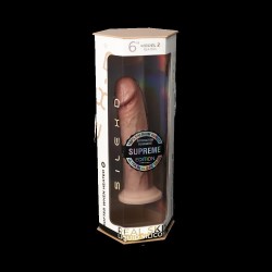 SILEXD Modell 2 6 Dildo 15,4 cm mit Saugfuss Light Skin