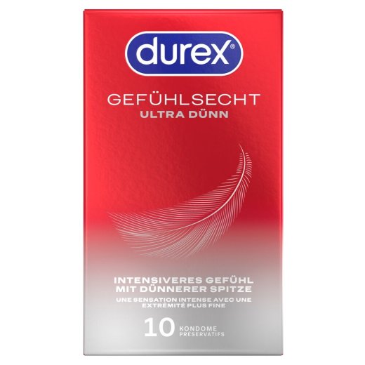DUREX Gefühlsecht Ultra Dünn 10 Stk.