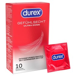 DUREX Gefühlsecht Ultra Dünn 10 Stk.