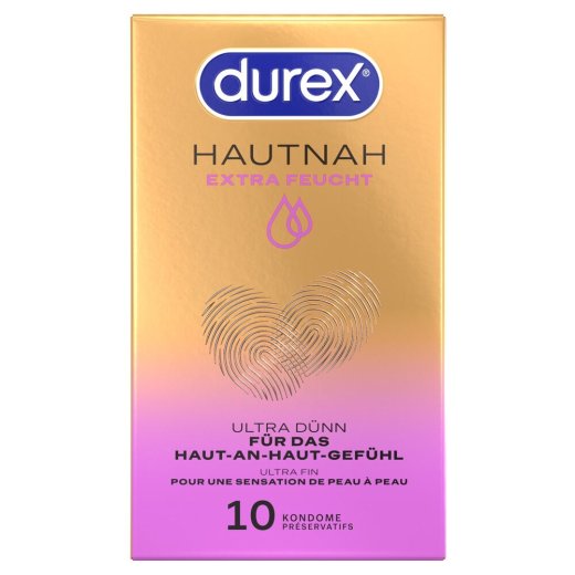 DUREX Hautnah Extra Feucht Ultra Dünn 10 Stk.