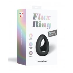 LOVE TO LOVE Flux Ring Silicone Cockring Schwarz