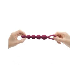LOVE TO LOVE Bing Bang Anal Beads Medium Plum Star
