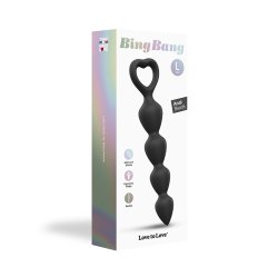 LOVE TO LOVE Bing Bang Anal Beads Large Black Onyx