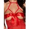 NOIR HANDMADE Sexy Kiss Babydoll Rot