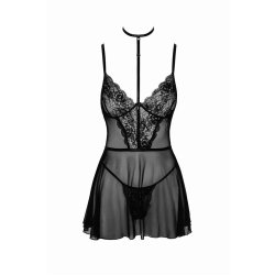 NOIR HANDMADE First Kiss Babydoll Schwarz