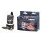 XXDREAMSTOYS Leder-Handfessel Breit Abschliessbar Weiss/Schwarz